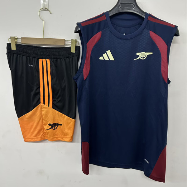 2026-27 ARS Royal blue Tank top and shorts suit (背心短裤)