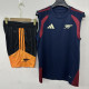 2026-27 ARS Royal blue Tank top and shorts suit (背心短裤)