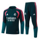 2026-27 RMA Dark green Half Pull Tracksuit #B26045(半拉链)