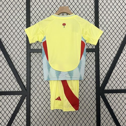 Spain Jersey 2024 Away Kids kits
