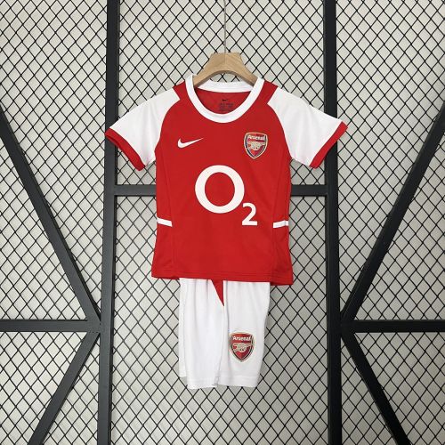 02-04 Arsenal Home Retro Kids Kits