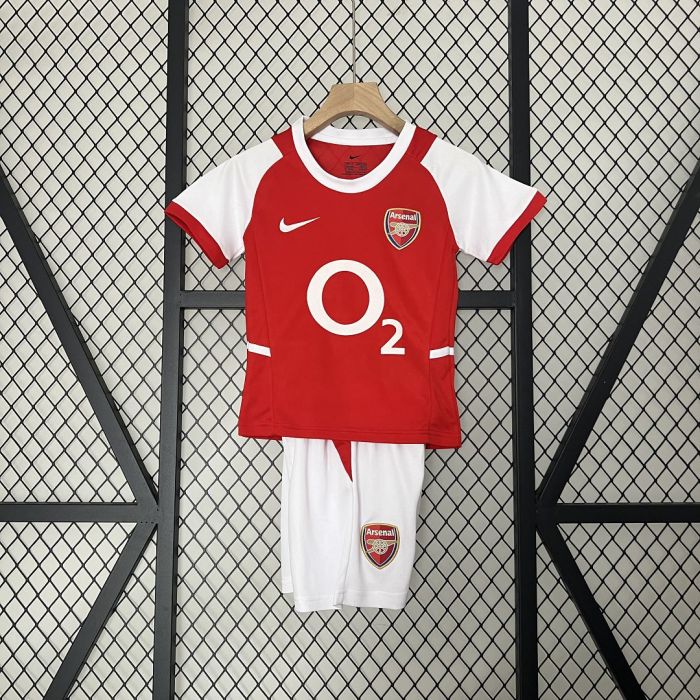 02-04 Arsenal Home Retro Kids Kits