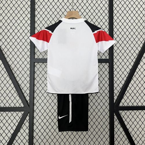10-11 Manchester United Away Champions League Retro Kid Kits