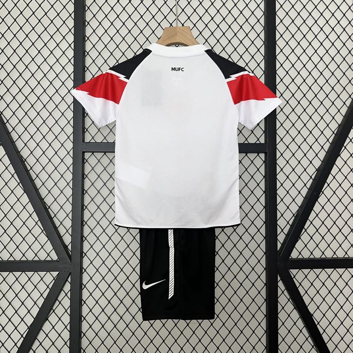 10-11 Manchester United Away Champions League Retro Kid Kits