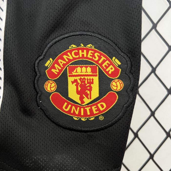 10-11 Manchester United Away Champions League Retro Kid Kits