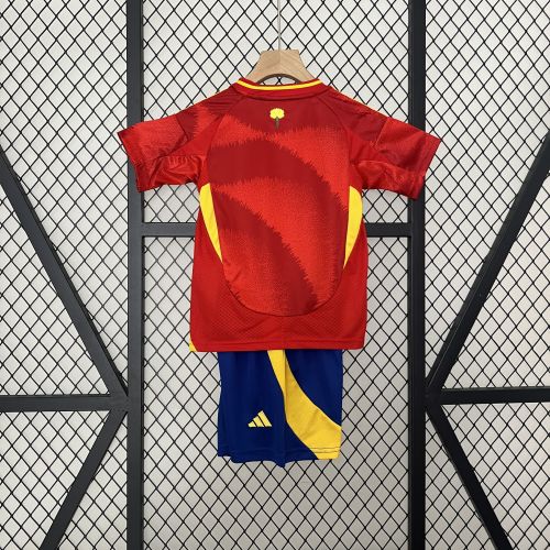Spain Jersey Home Kids Kits 2024