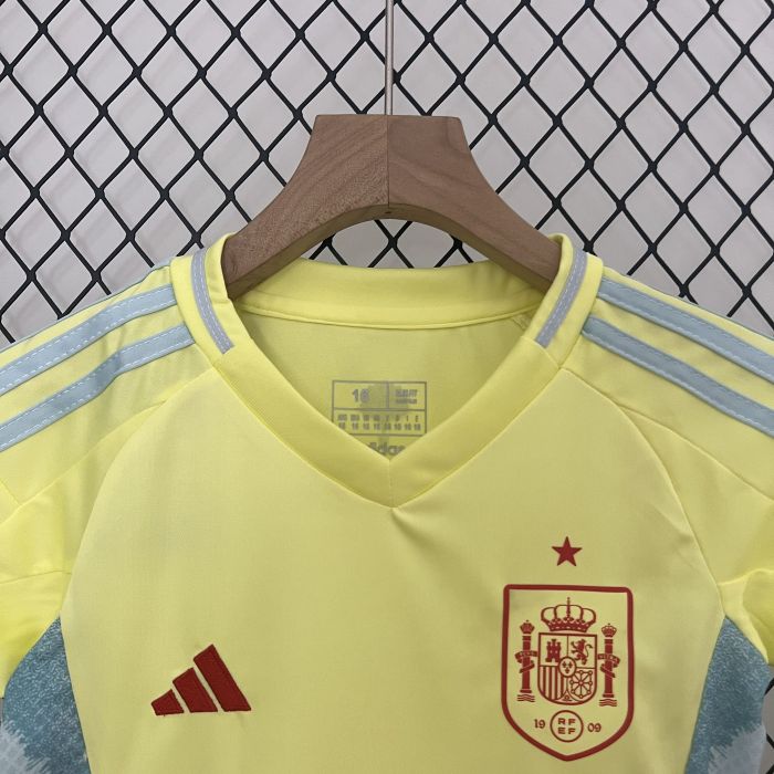 Spain Jersey 2024 Away Kids kits
