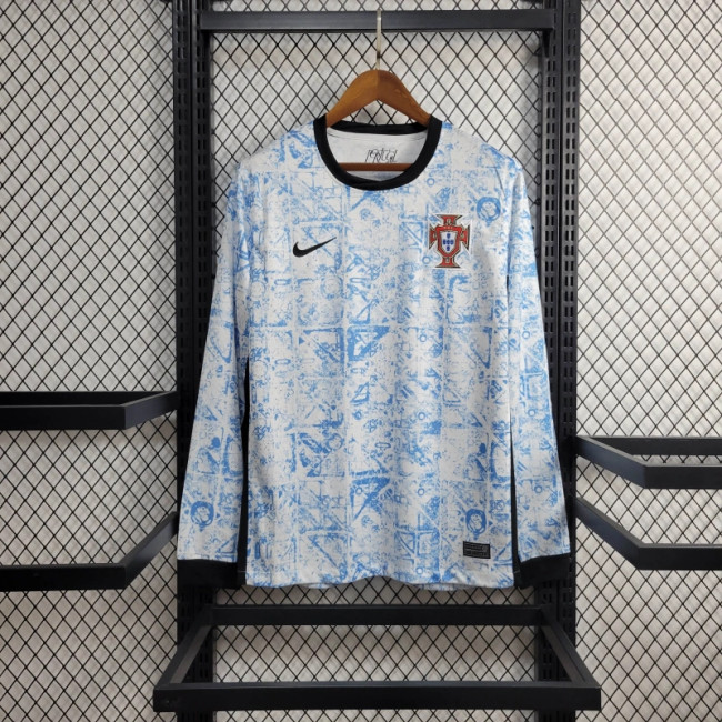 2024 Portugal Away Kit Long Sleeve