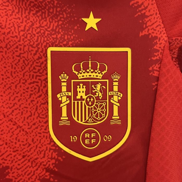 Spain Jersey Home Kids Kits 2024