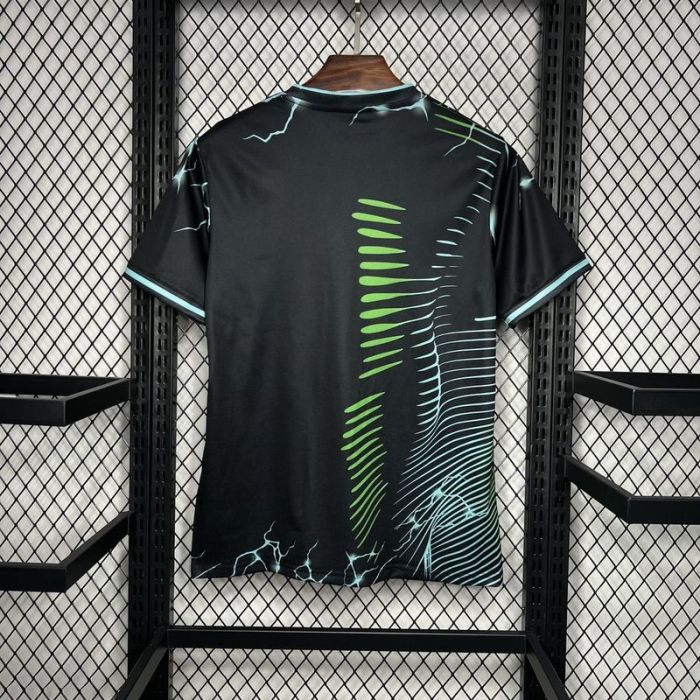 Real Madrid Special Edition Black and green Shirt 2024/25