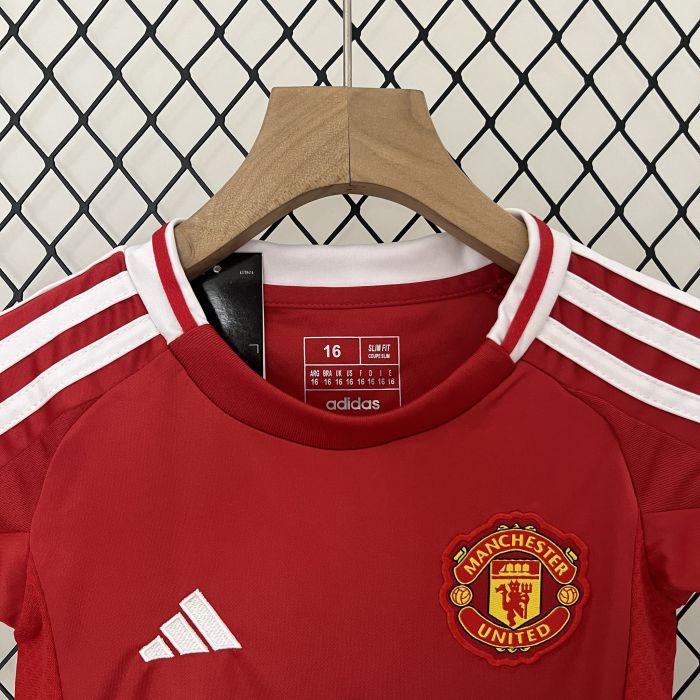 Manchester United Jersey 24/25 Home Kid Kits