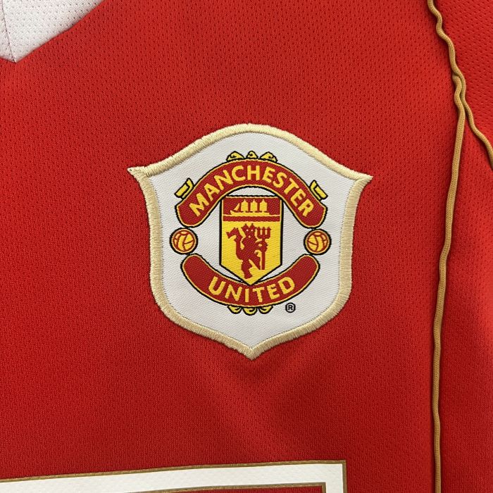 Manchester United 2006/07 Home Retro Kids Kits