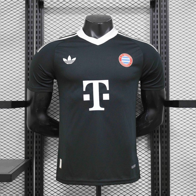 24-25 Bayern Munich Black GoalKeeper jersey Player Version