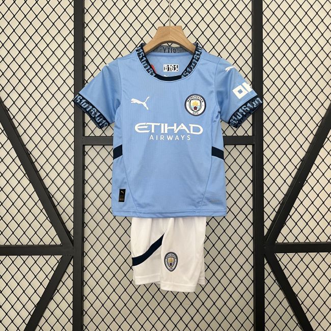 Manchester City Jersey 24/25 Home Kid Kits