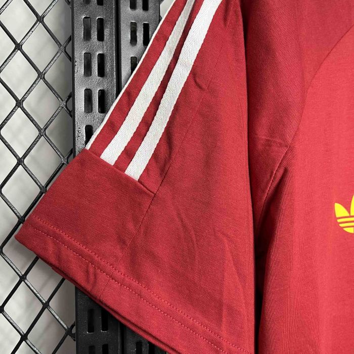 24-25 Spain Retro Style Red Kit