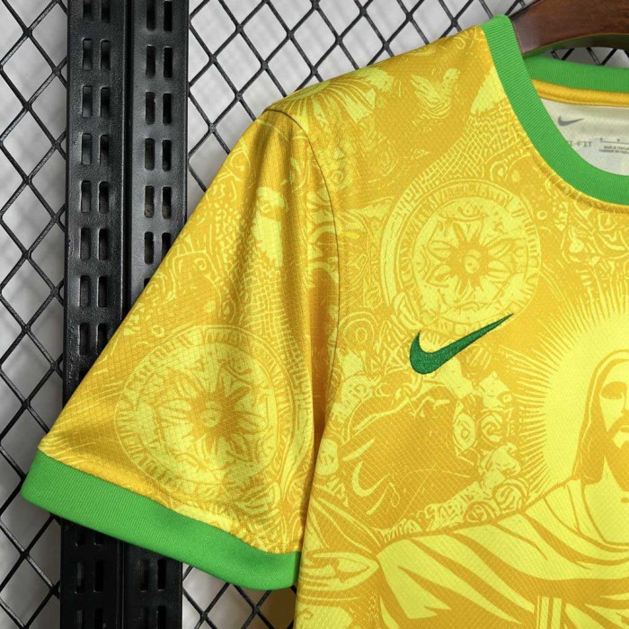 Brasil Brazil jersey 2024  Jesus the Redeemer Special Edition Shirt