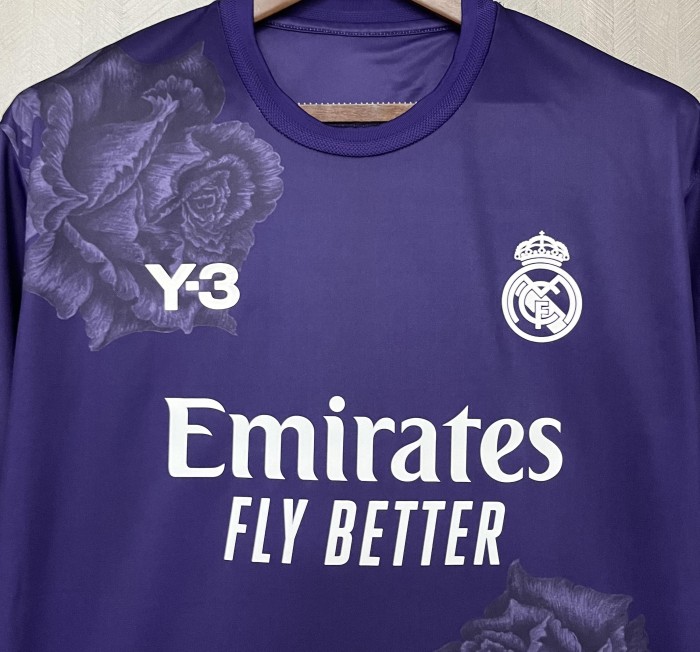Real Madrid Y3 Purple Shirt 2024/25