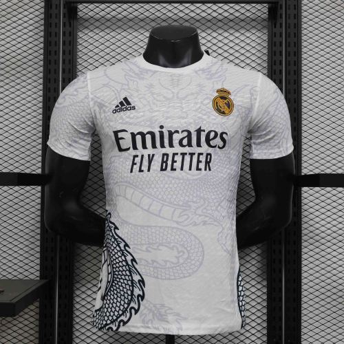 24-25 Real Madrid White Dragon Special Edition Player Version