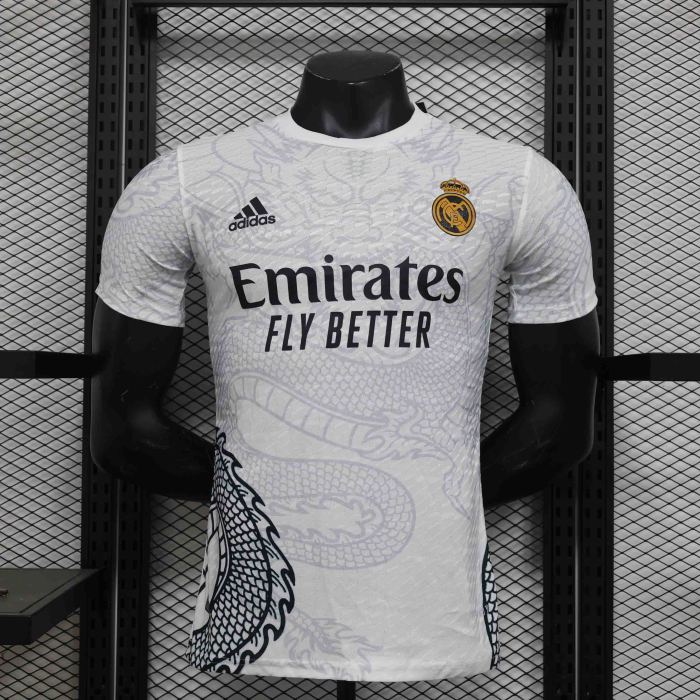 24-25 Real Madrid White Dragon Special Edition Player Version
