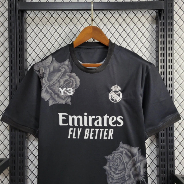 Real Madrid Y3 Black shirt 2024/25