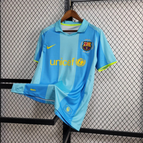 07-08 Barcelona Retro Away Kit