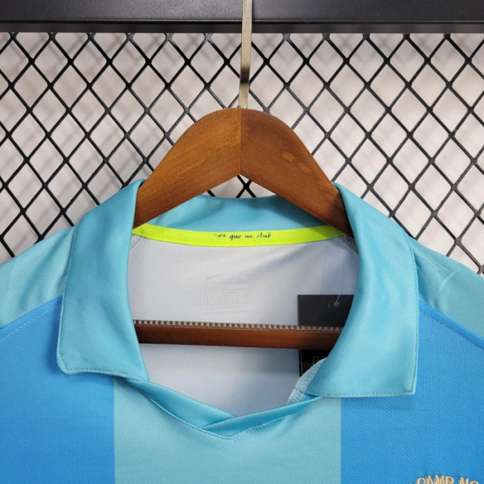 07-08 Barcelona Retro Away Kit