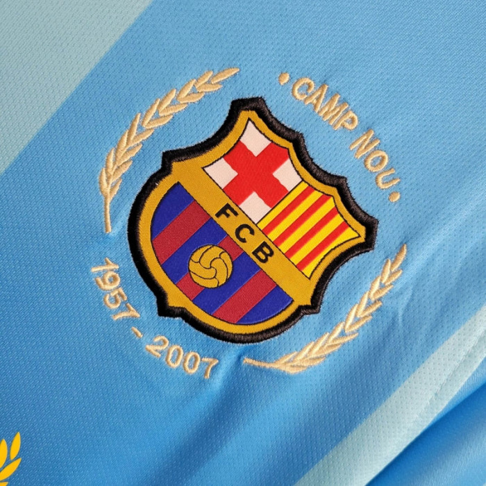 07-08 Barcelona Retro Away Kit