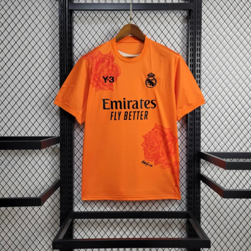 Real Madrid Y3 Orange shirt 24/25 football kit