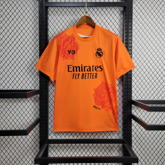 Real Madrid Y3 Orange shirt 24/25 football kit
