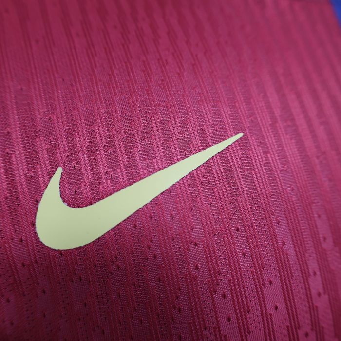 24-25 Barcelona Home Kit Without Sponsor Text Player Version