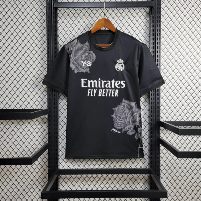 Real Madrid Y3 Black shirt 2024/25