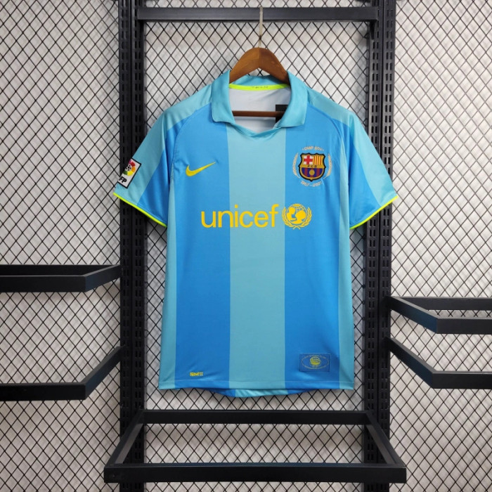 07-08 Barcelona Retro Away Kit