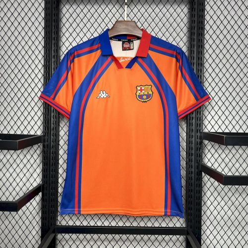 98-99 Barcelona Away Retro Kit
