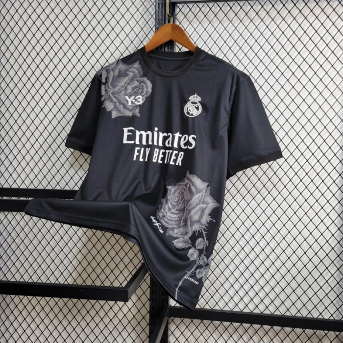 Real Madrid Y3 Black shirt 2024/25