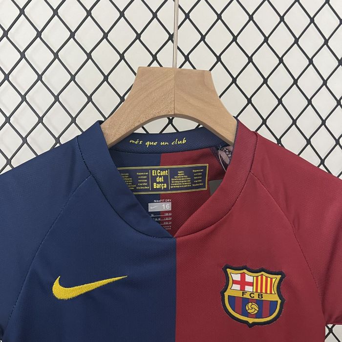 08-09 Barcelona Home Retro Kids Kits