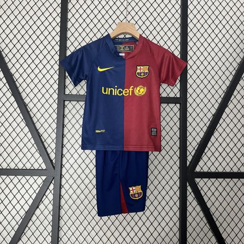 08-09 Barcelona Home Retro Kids Kits