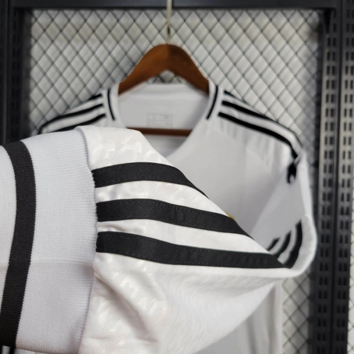 24-25 Real Madrid Home Kit Long Sleeve