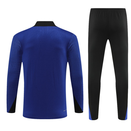 Barcelona  Tracksuit 24/25 Blue Quater Zip Training Kit