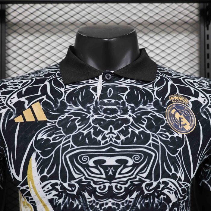 24-25 Real Madrid Black Dragon Special Edition Kit Player Version