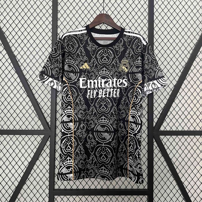 Real Madrid Multi-Color 24/25 Black Shirt