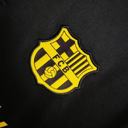 Barcelona jersey black polo shirt
