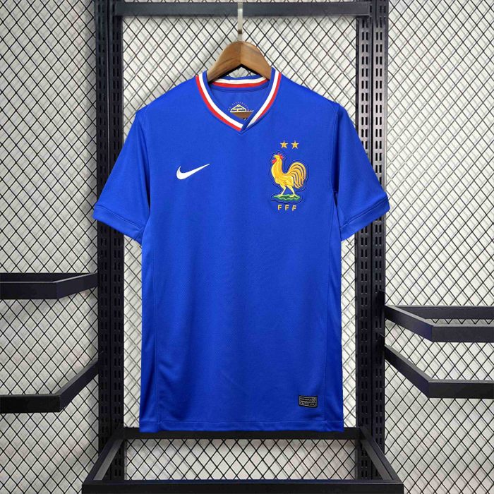 France Home Kit 2024 UEFA Euro Shirt French football