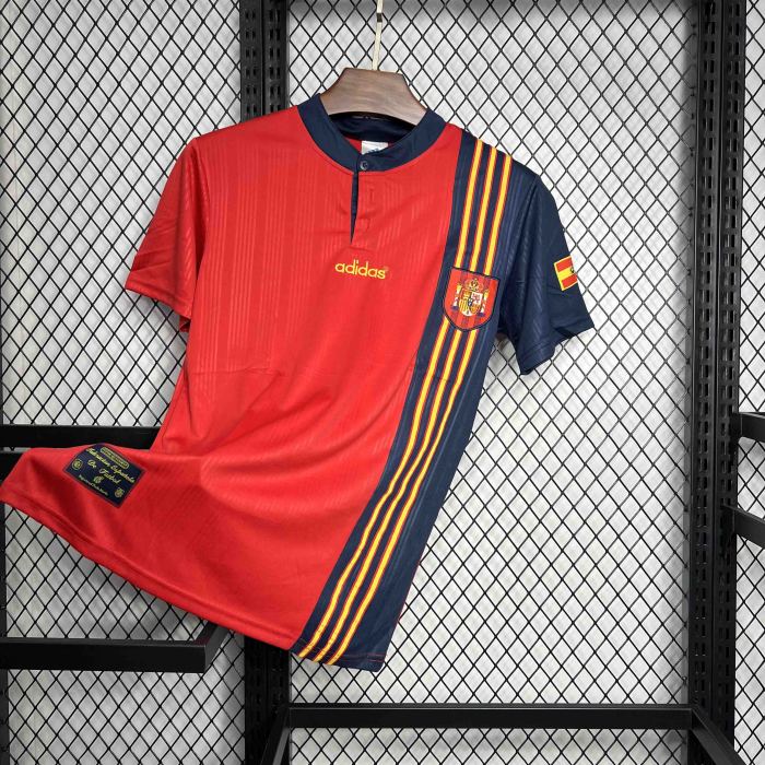 1996 Spain Home Retro jersey