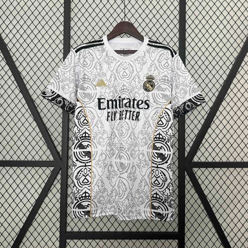 Real Madrid Multi-Color 24/25 White Shirt
