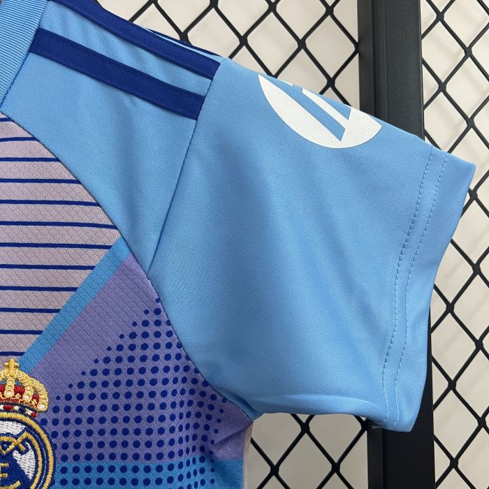 Real Madrid Goalkeeper jersey Kids Kits 2024-25