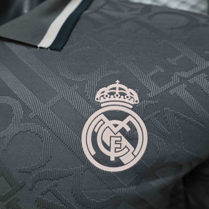 24-25 Real Madrid Third Long Sleeve Kit Player Version