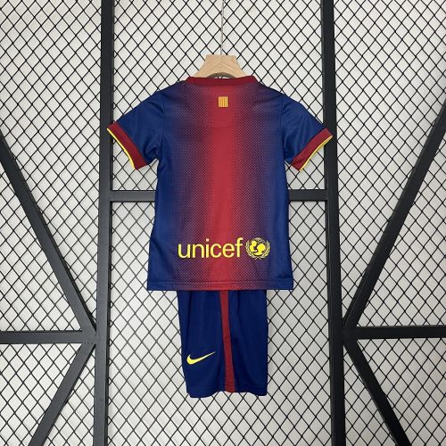 12-13 Barcelona Home Retro Kids Kits