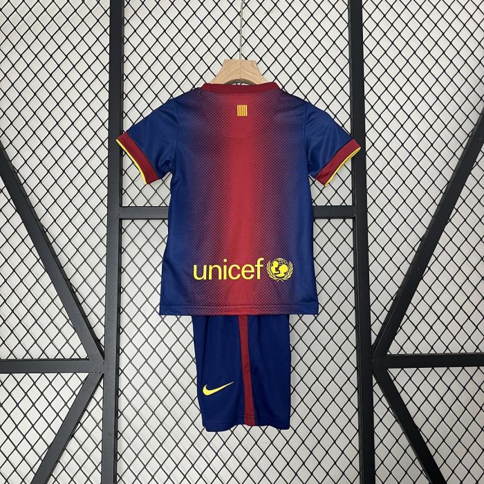 12-13 Barcelona Home Retro Kids Kits