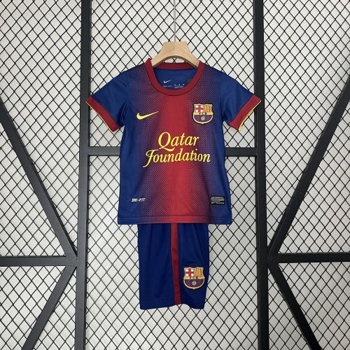 12-13 Barcelona Home Retro Kids Kits