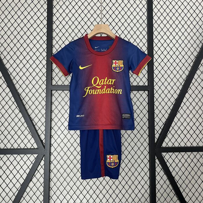 12-13 Barcelona Home Retro Kids Kits